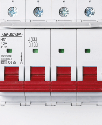 Hoofdschakelaar Hoofdschakelaar