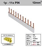 SEP P01011G00 Kam 1f PIN 11p 17,8mm