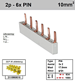 SEP P02006G00 Kam 2f PIN 6p 17,8mm