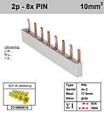 SEP P02008G00 Kam 2f PIN 8p 17,8mm