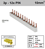 SEP P03012G00 Kam 3f PIN 12p, 17,8mm