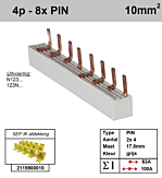 SEP P04008G00 Kam 4f PIN 8p, 17,8mm