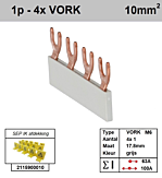 SEP F01004G06 Kam 1f VORK 4p 17,8mm