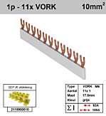 SEP F01011G06 Kam 1f VORK 11p 17,8mm