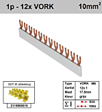 SEP F01012G06 Kam 1f VORK 12p 17,8mm
