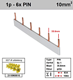 SEP P01106G00 Kam 1f PIN 6p 35,6mm