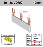 SEP F01103G06 Kam 1f VORK 3p 35,6mm