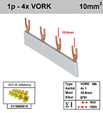 SEP F01104G06 Kam 1f VORK 4p 35,6mm