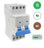 SEP INS36-4B04 inst. 4p B4 6kA (36mm)