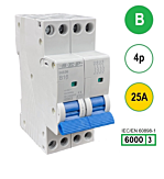 SEP INS36-4B25 inst. 4p B25 6kA (36mm)