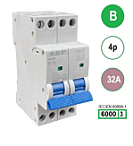 SEP INS36-4B32 inst. 4p B32 6kA (36mm)