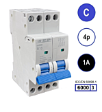 SEP INS36-4C01 inst. 4p C1 6kA (36mm)