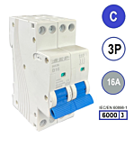 SEP INS36-3C16 inst. 3p C16 6kA (36mm)