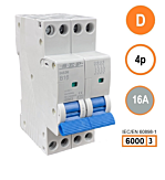 SEP INS36-4D16 inst. 4p D16 6kA (36mm)