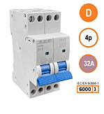 SEP INS36-4D32 inst. 4p D32 6kA (36mm)