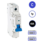 SEP INS1 inst.aut 1p - C - 40A - 10/15kA