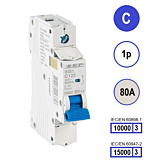 SEP INS1 inst.aut 1p - C - 80A - 10/15kA