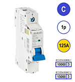 SEP INS1 inst.aut 1p - C - 125A - 10/15kA