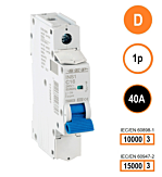 SEP INS1 inst.aut 1p - D - 40A - 10/15kA