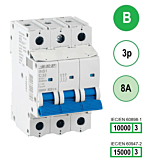 SEP INS1 inst.aut 3p - B - 8A - 10/15kA