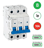 SEP INS1 inst.aut 3p - B - 10A - 10/15kA