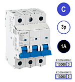 SEP INS1 inst.aut 3p - C - 1A - 10/15kA