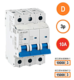 SEP INS1 inst.aut 3p - D - 10A - 10/15kA