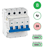 SEP INS1 inst.aut 4p - B - 2A - 10/15kA