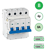SEP INS1 inst.aut 4p - B - 8A - 10/15kA