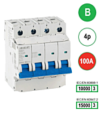 SEP INS1 inst.aut 4p - B - 100A - 10/15kA