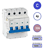 SEP INS1 inst.aut 4p - C - 32A - 10/15kA