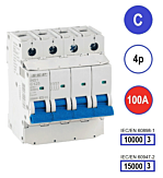 SEP INS1 inst.aut 4p - C - 100A - 10/15kA