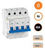 SEP INS1 inst.aut 4p - D - 40A - 10/15kA