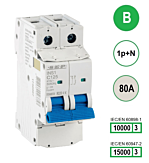 SEP INS1 inst.aut 1p+N - B - 80A - 10/15kA