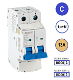 SEP INS1 inst.aut 1p+N - C - 13A - 10/15kA