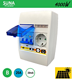 Flink Elektro BV SEP PV verdeler SUNA 4000W - ALA B20 30mA - 1xWCD