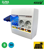 Flink Elektro BV SEP PV verdeler SUNA 4000W - INS B20 - 2xWCD