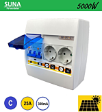Flink Elektro BV SEP PV verdeler SUNA 5000W - ALA C25 300mA - 2xWCD