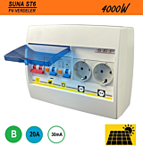 Flink Elektro BV SEP PV verd. ST6 SUNA 4000W - ALA B20 30mA - 2xWCD