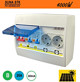 Flink Elektro BV SEP PV verd. ST6 SUNA 4000W - ALA B20 300mA - 2xWCD