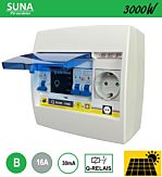 Flink Elektro BV SEP SUNA PV verd. Q-relais 3000W - ALA B16 30mA - 1xWCD