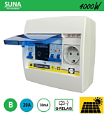 Flink Elektro BV SEP SUNA PV verd. Q-relais 4000W - ALA B20 30mA - 1xWCD