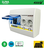 Flink Elektro BV SEP SUNA PV verd. Q-relais 4000W - INS B20 - 2xWCD