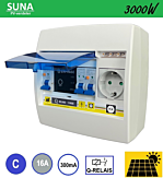 Flink Elektro BV SEP SUNA PV verd. Q-relais 3000W - ALA C16 300mA - 1xWCD