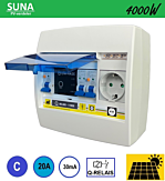 Flink Elektro BV SEP SUNA PV verd. Q-relais 4000W - ALA C20 30mA - 1xWCD