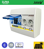 Flink Elektro BV SEP SUNA PV verd. Q-relais 3000W - INS C16 - 2xWCD