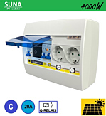 Flink Elektro BV SEP SUNA PV verd. Q-relais 4000W - INS C20 - 2xWCD