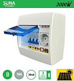 Flink Elektro BV SEP SUNA PV verd. ST6 3000W - ALA B16 30mA - 1xWCD