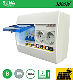 Flink Elektro BV SEP SUNA PV verd. ST6 3000W - ALA B16 30mA - 2xWCD