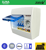 Flink Elektro BV SEP SUNA PV verd. ST6 3000W - ALA C16 300mA - 1xWCD